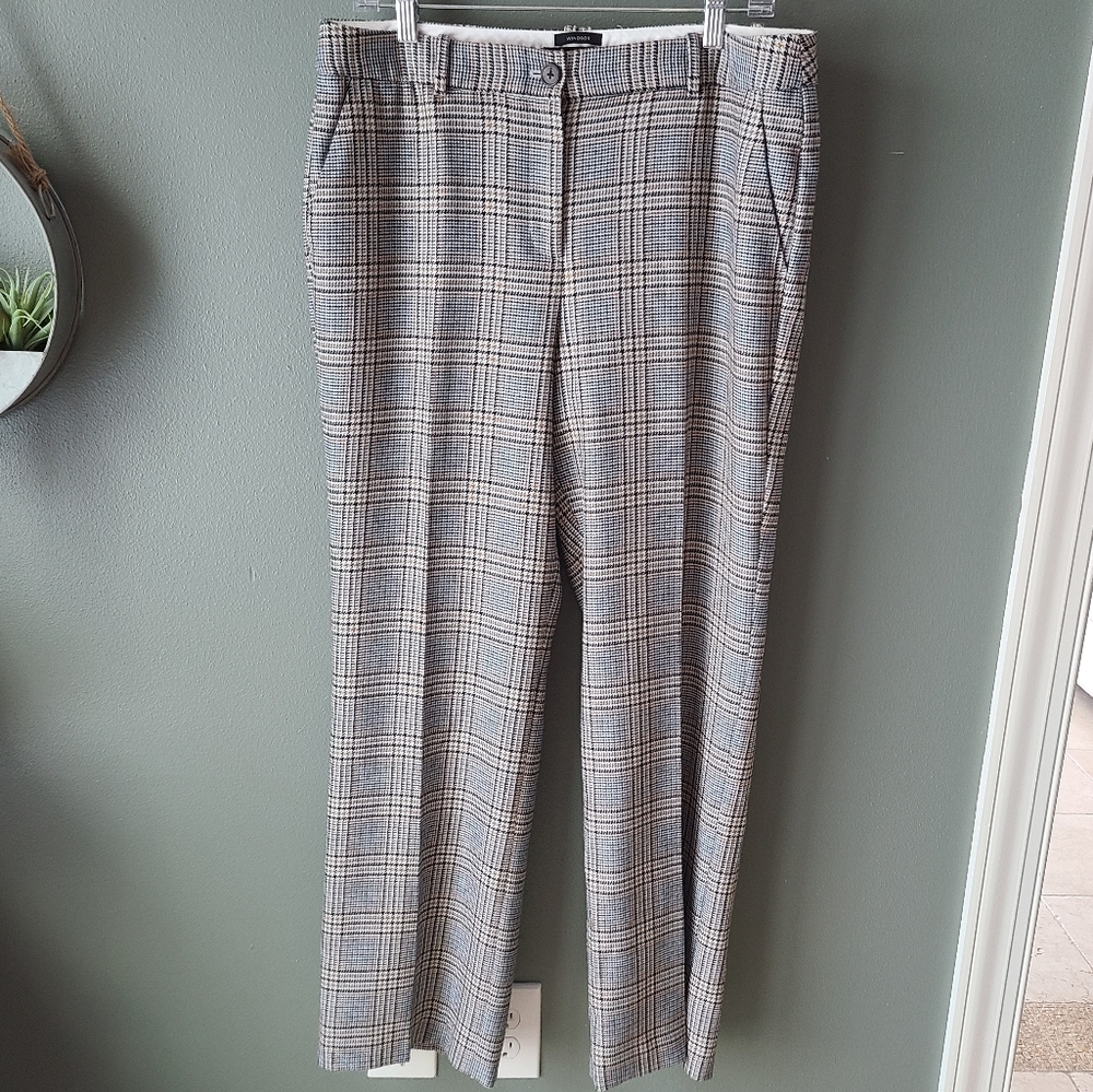 Talbots Windsor Plaid Pants, Size 10